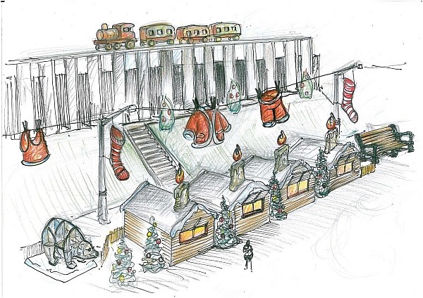 Bui Bolg : le marché de noël de Brest - Le Fourneau